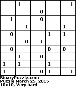 Binary Puzzle