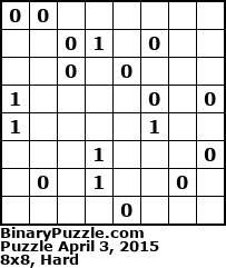 Binary Puzzle