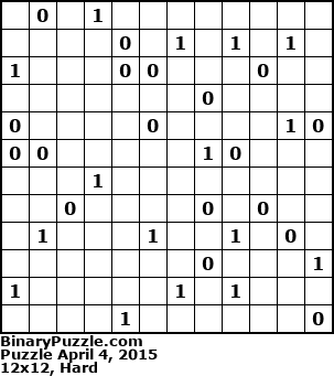 Binary Puzzle