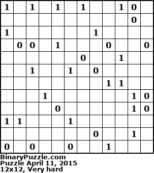 Binary Puzzle