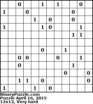 Binary Puzzle