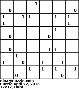 Binary Puzzle