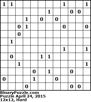 Binary Puzzle