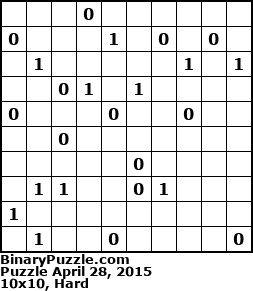 Binary Puzzle