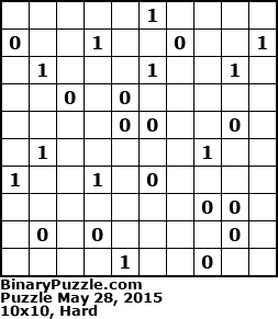 Binary Puzzle