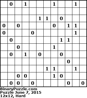 Binary Puzzle