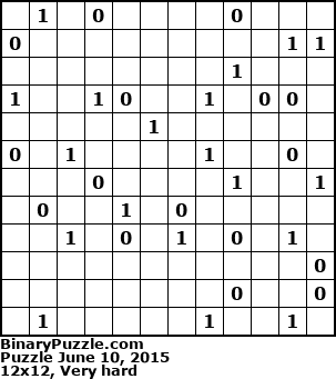 Binary Puzzle