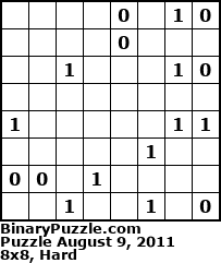 Binary Puzzle