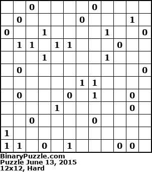 Binary Puzzle