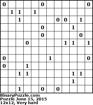 Binary Puzzle