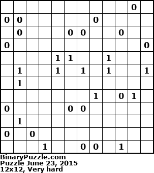 Binary Puzzle