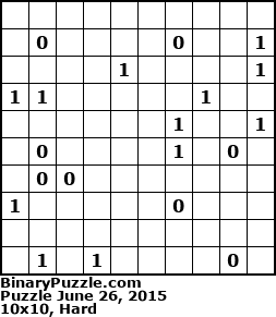 Binary Puzzle
