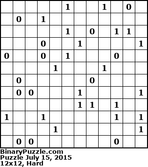 Binary Puzzle
