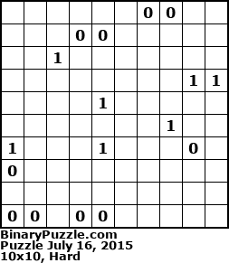Binary Puzzle