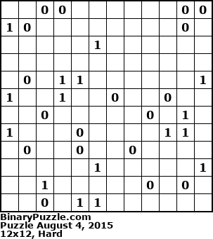 Binary Puzzle