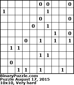 Binary Puzzle