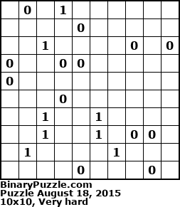 Binary Puzzle