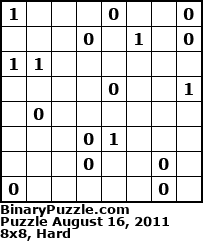 Binary Puzzle
