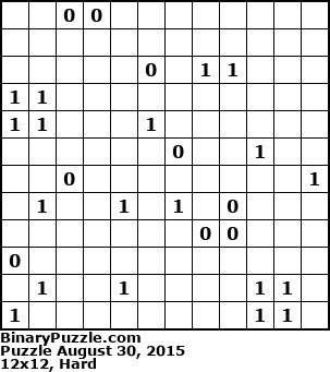 Binary Puzzle