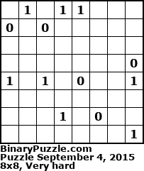 Binary Puzzle