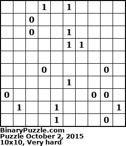 Binary Puzzle