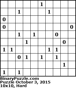 Binary Puzzle