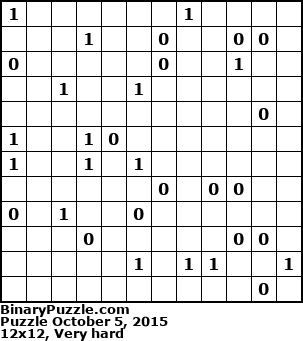 Binary Puzzle