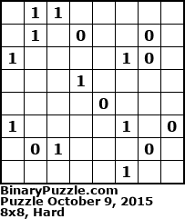 Binary Puzzle