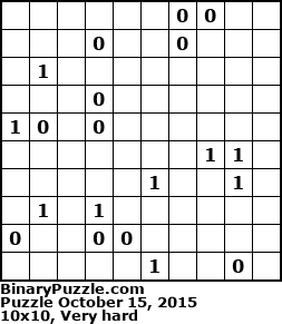 Binary Puzzle
