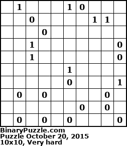 Binary Puzzle