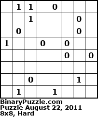 Binary Puzzle