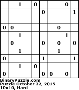 Binary Puzzle