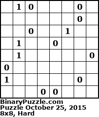 Binary Puzzle
