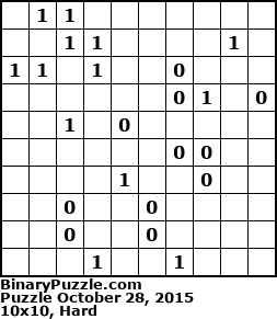 Binary Puzzle