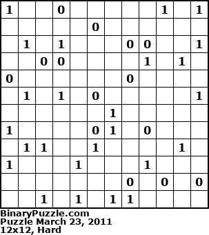 Binary Puzzle