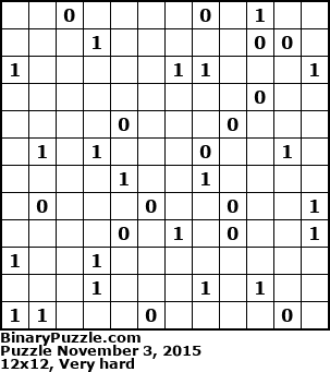 Binary Puzzle