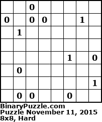 Binary Puzzle