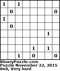 Binary Puzzle
