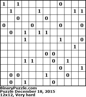 Binary Puzzle