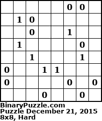 Binary Puzzle