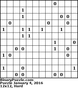 Binary Puzzle