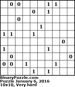 Binary Puzzle