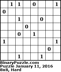 Binary Puzzle