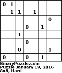 Binary Puzzle