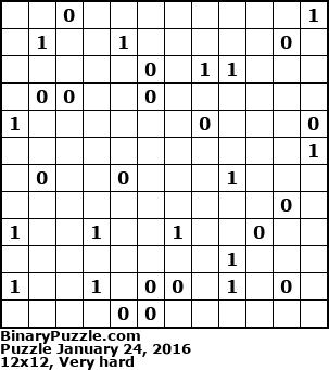 Binary Puzzle