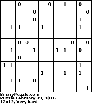 Binary Puzzle