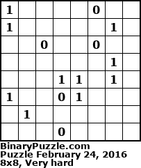 Binary Puzzle