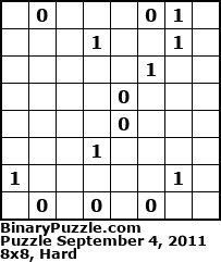 Binary Puzzle
