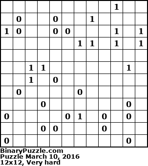 Binary Puzzle