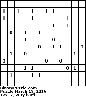 Binary Puzzle